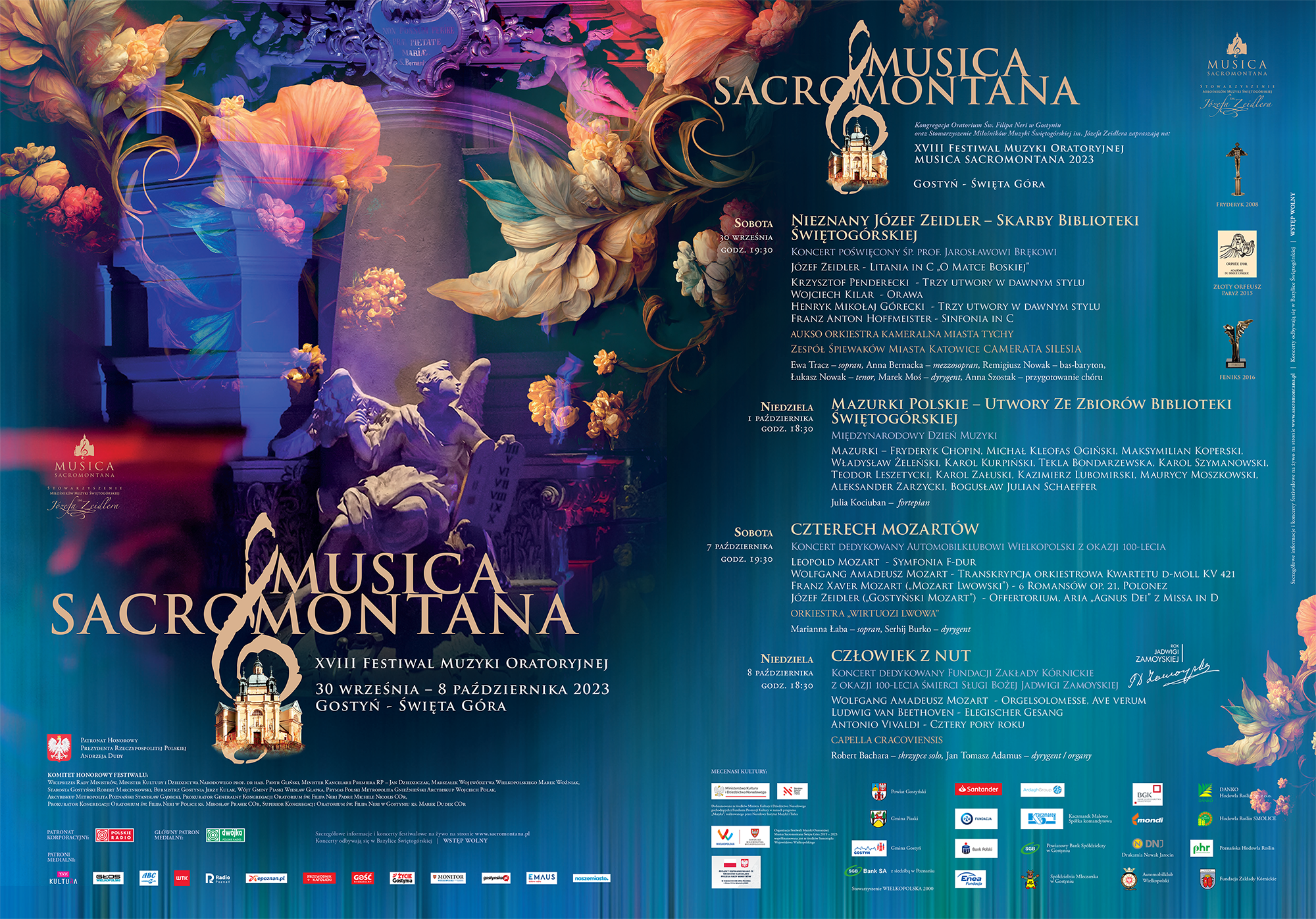 Plakat XVIII Festiwalu